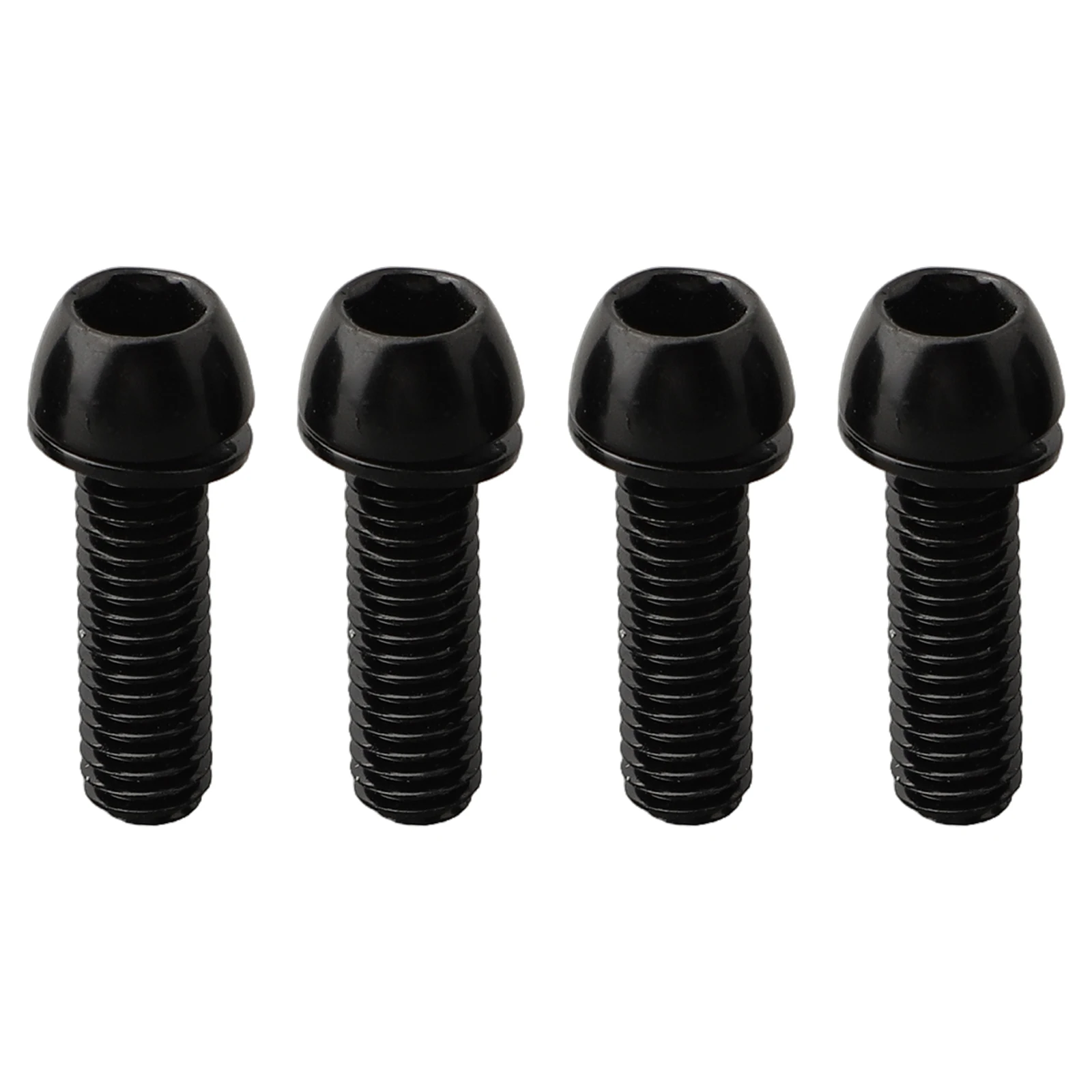 4 Pcs Bicycle Handle Screw Fixed Bolts Replace With Washer Multiple Colors Mountainbike Brake Clamp Cycling Accessories