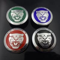4pcs OEM quality 58mm car Wheel Center caps black blue HubCap Emblem for jaguar XF XJ XKR S TYPE X TYPE XJ8 XK8 accessories