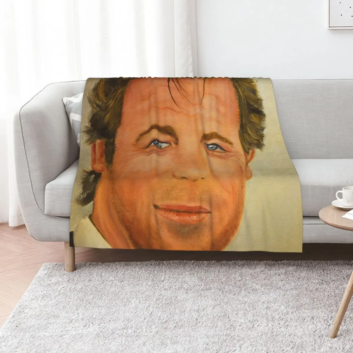 Simon Baker Throw Blanket Beach Soft Flannel Fabric warm winter valentine gift ideas Blankets For Baby Blankets