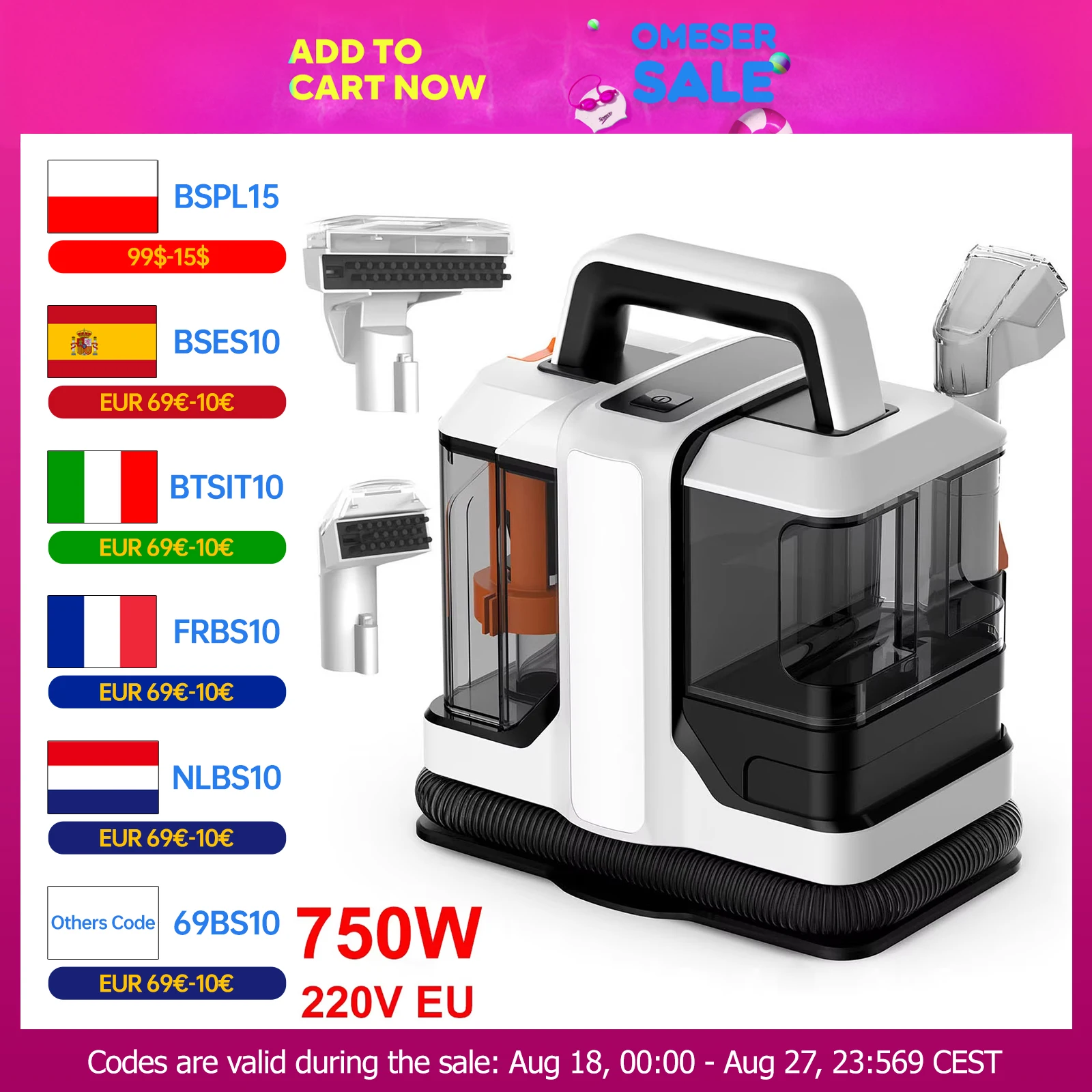 La mejor máquina para limpiar sillón y colchón en AliExpress: ¿Vale la pena comprarla?