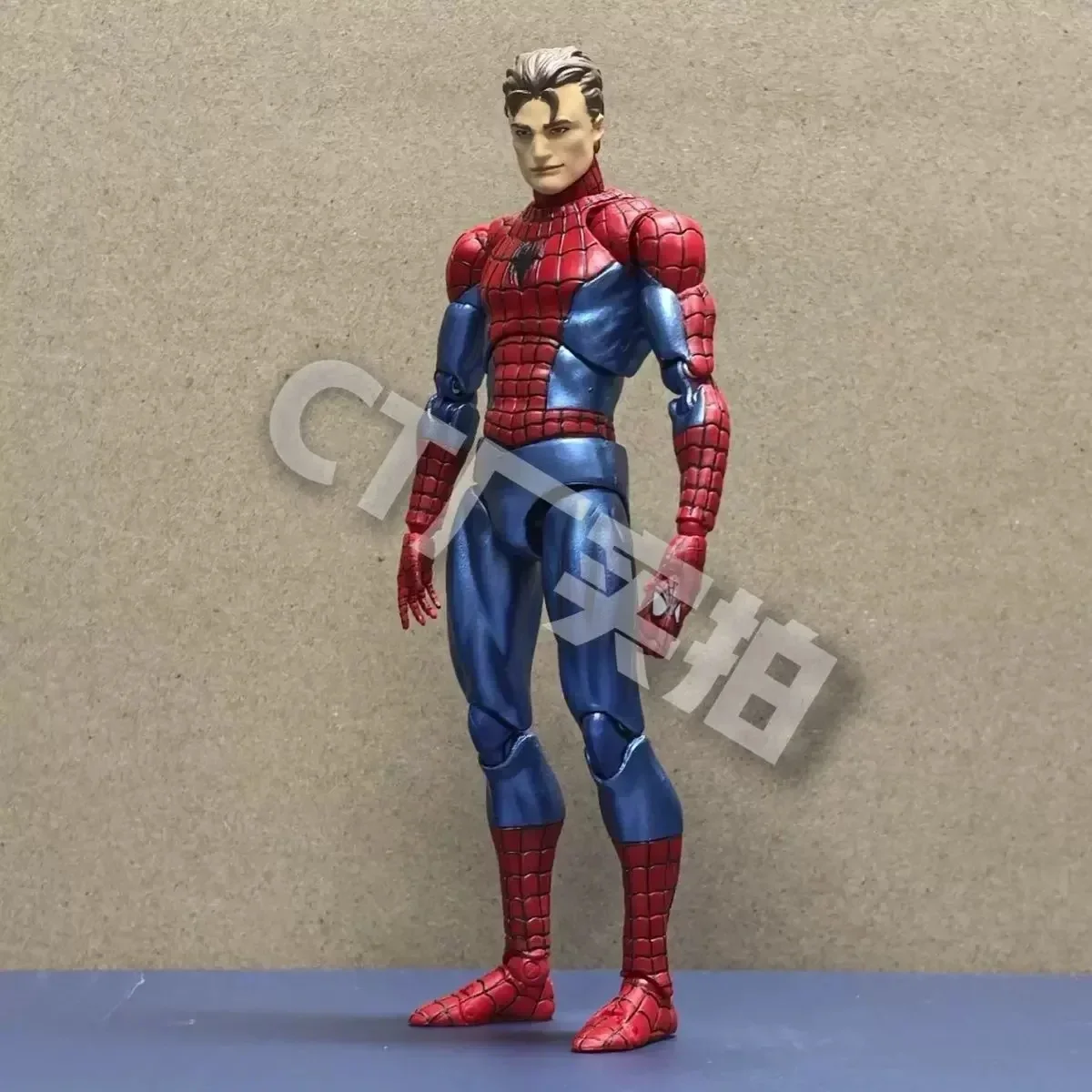 Figurka Spider-Mana Ct Toys Mafex 075 The Amazing Spider-Man Comic Ver Mafex 185 Figurka Akcji Anime Model Lalka Zabawki Personalizowane