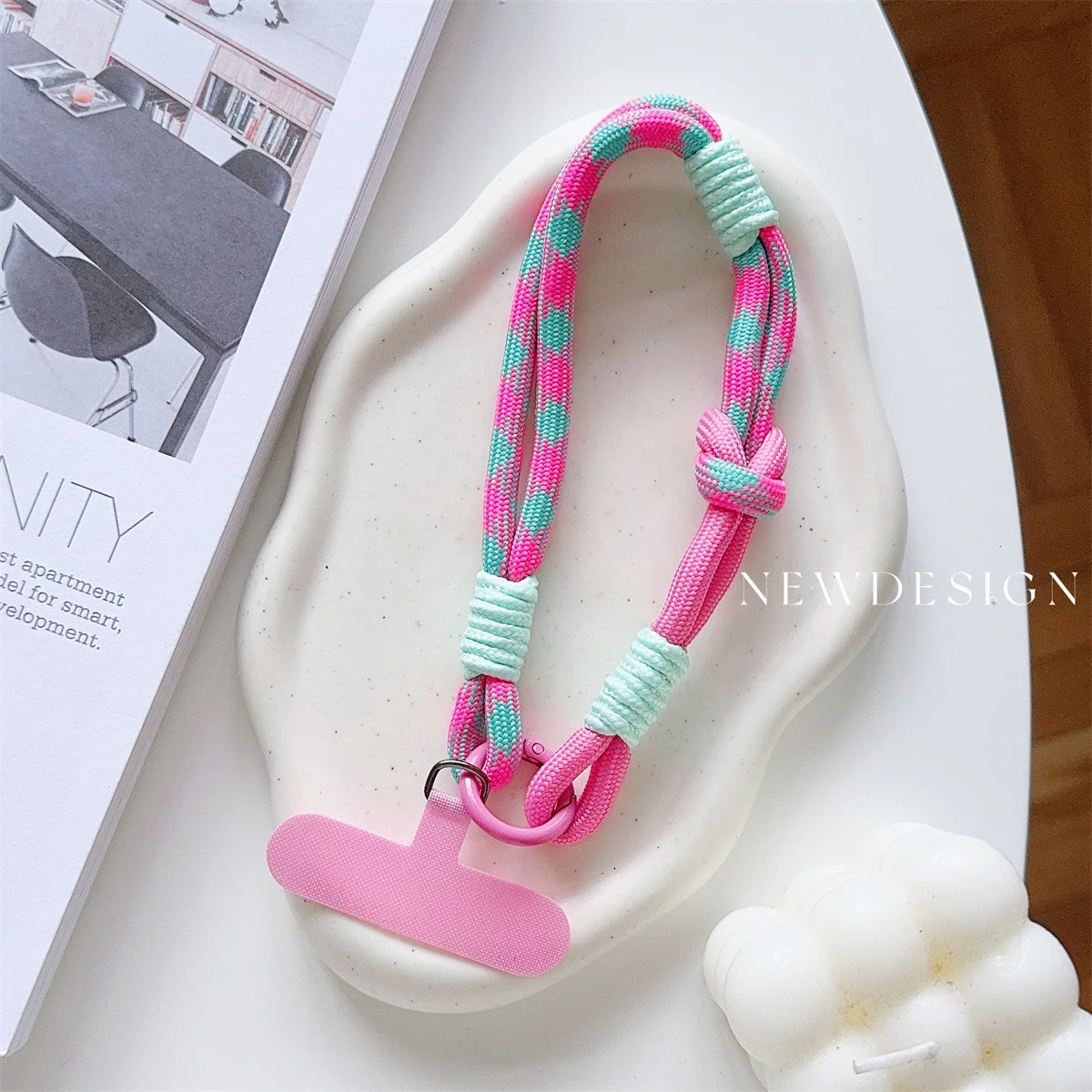 Telefoonkoord Polsband Telefoonhoesje Verbindingsstuk Universele telefoonhoes Accessoires Antislip en anti-val Draagbare hanger - afbeelding 1