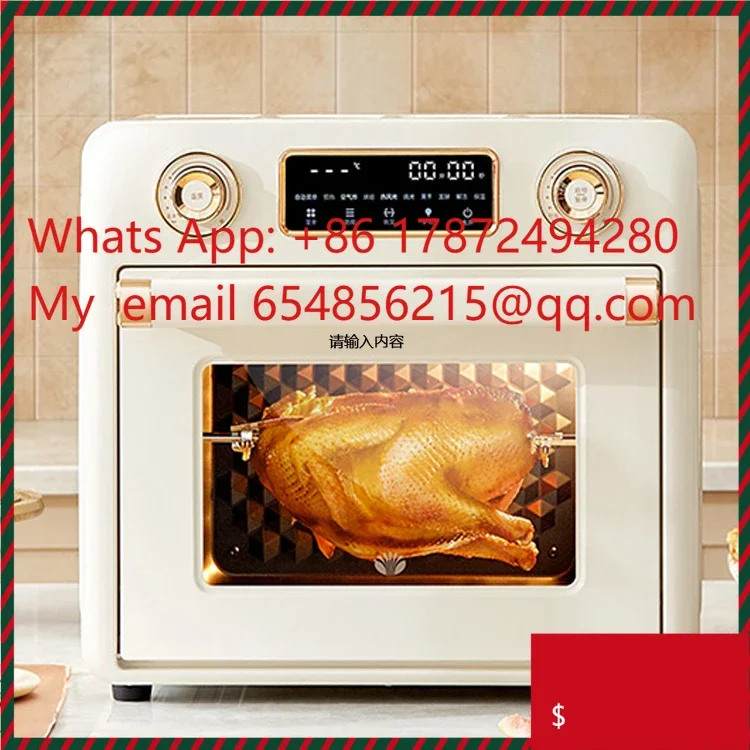 Touch Screen Air Fryer 40L Large Capacity, Countertop Kitchen Electric Air Fryer