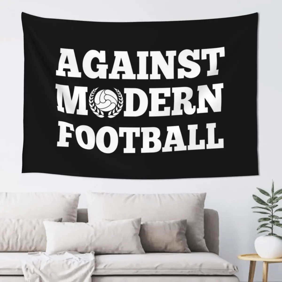 

Against Modern Football Tapestry Aesthetics For Room Home Supplies For Bedroom Room Ornaments Tapestry