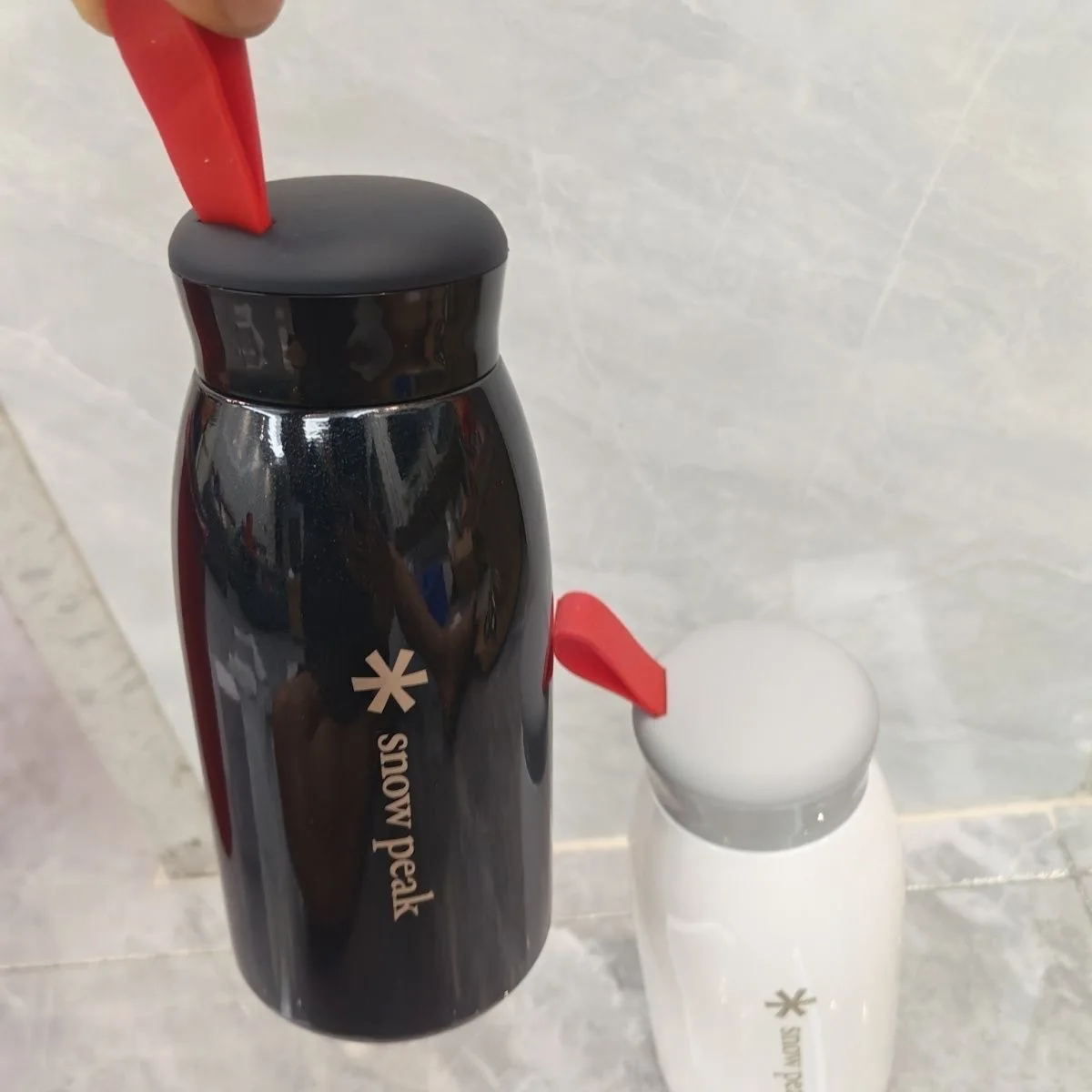 SP التيتانيوم 500 مللي زجاجة ماء معزولة بالفراغ تحافظ على الساخنة أو الباردة كوب السفر كوب عازل حراري للتخييم والنزهة