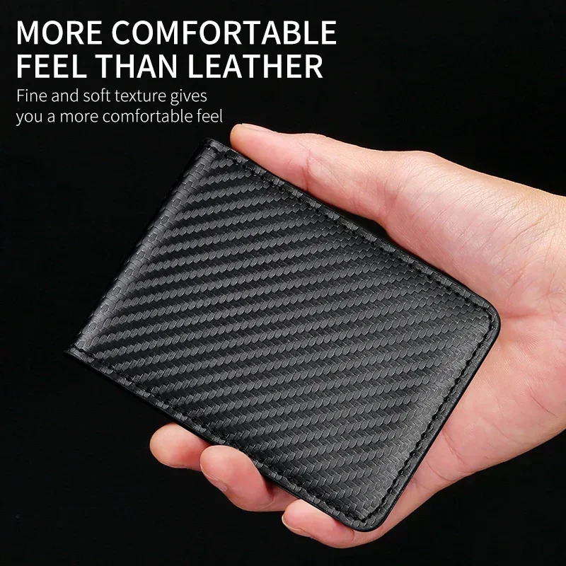 Carbon Fiber Car Driving License Package Case Storage Card Protector Cover For Mercedes BMW Audi VW Bentley Ferrari Lamborghini