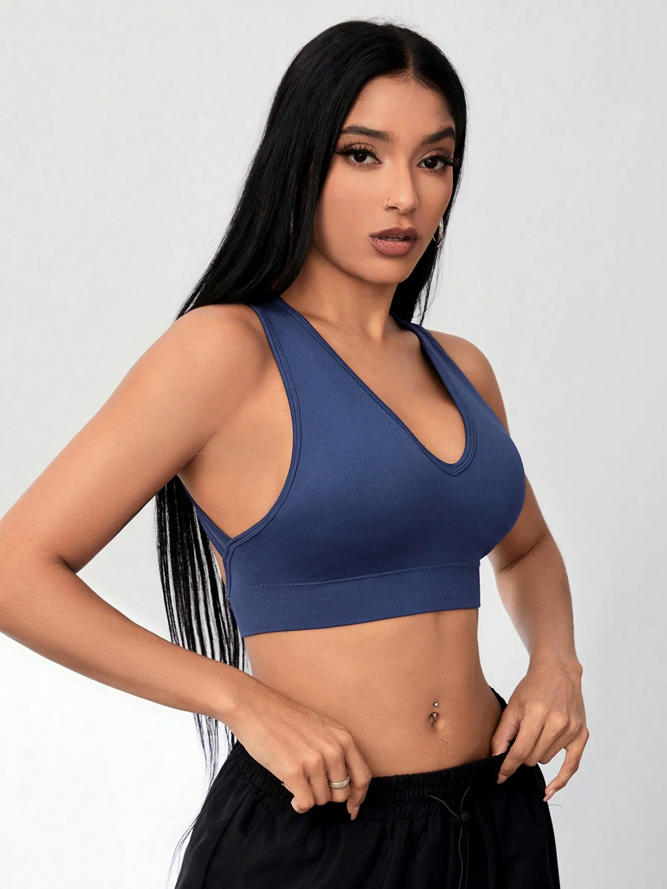 Women's Sports Bra Mira Open-Back