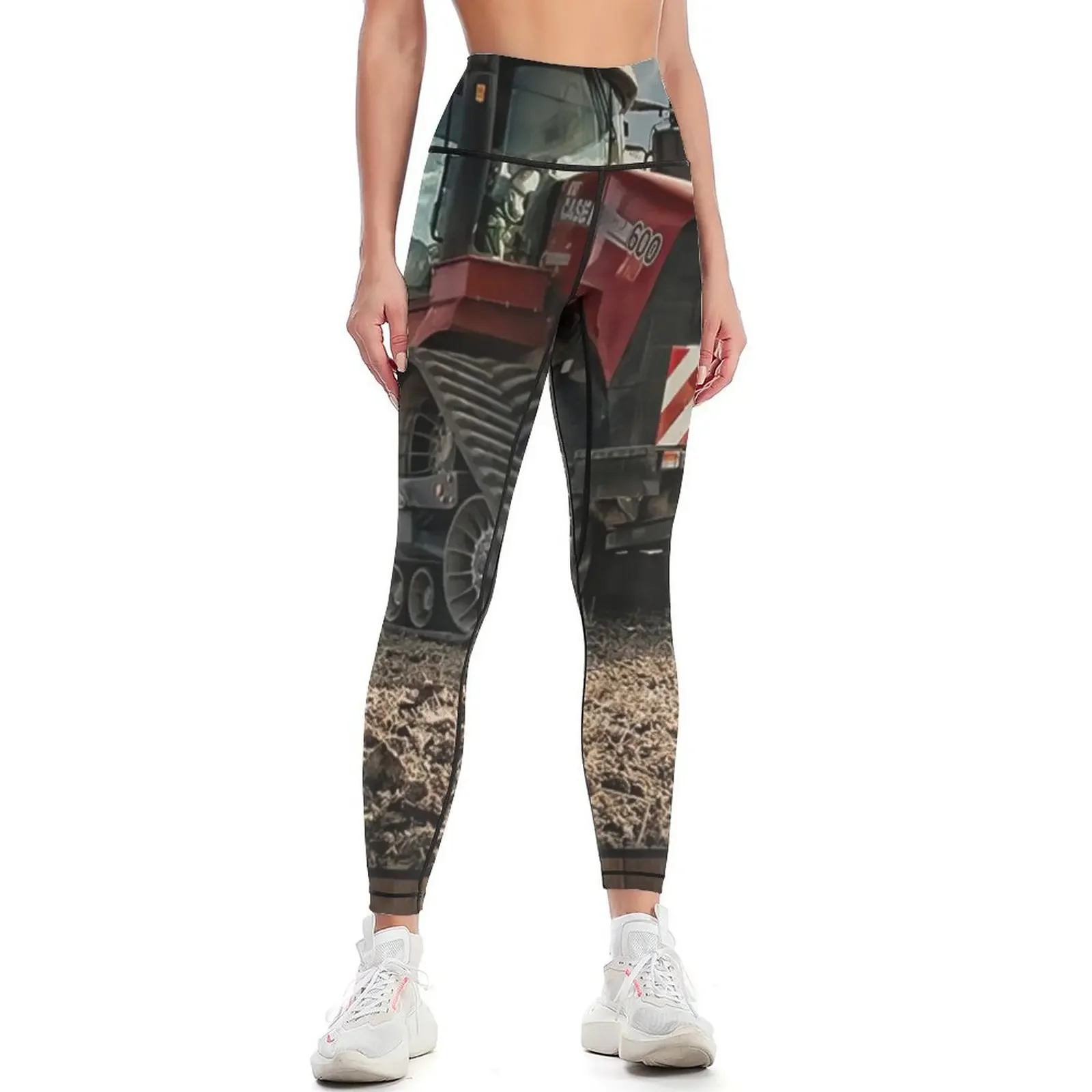 

If It Ain't Red Leave It In The Shed Red Tractor Gift Farmer Leggings Women's sports pants exercise clothing for Womens Leggings