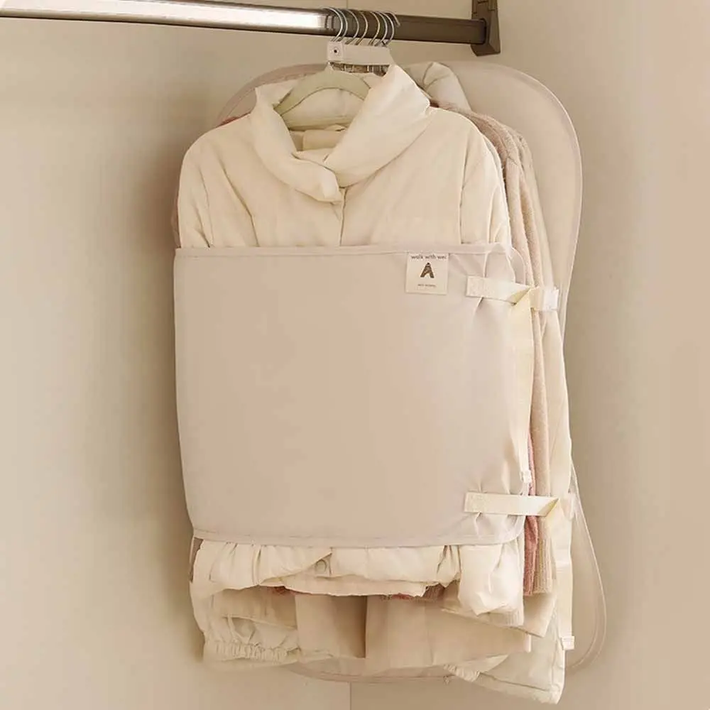 

Compressed Wardrobe Storage Board Foldable Oxford Cloth Clothing Compression Board Large Capacity Dust Cover Garment Bag Cover