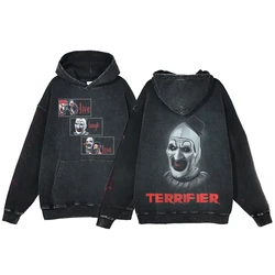 Terrifier 2 Hoodie Horror Movie Halloween Pullover Print Hoodie Women Men Hooded Sweatshirt Autumn Long Sleeve Tops Hip Hop Y2k