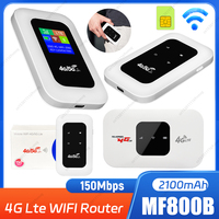 4G LTE Mobile WiFi Router with SIM Card Slot 150Mbps Wireless Router Repeater Wireless Wifi Modem for Home Office RV Camping