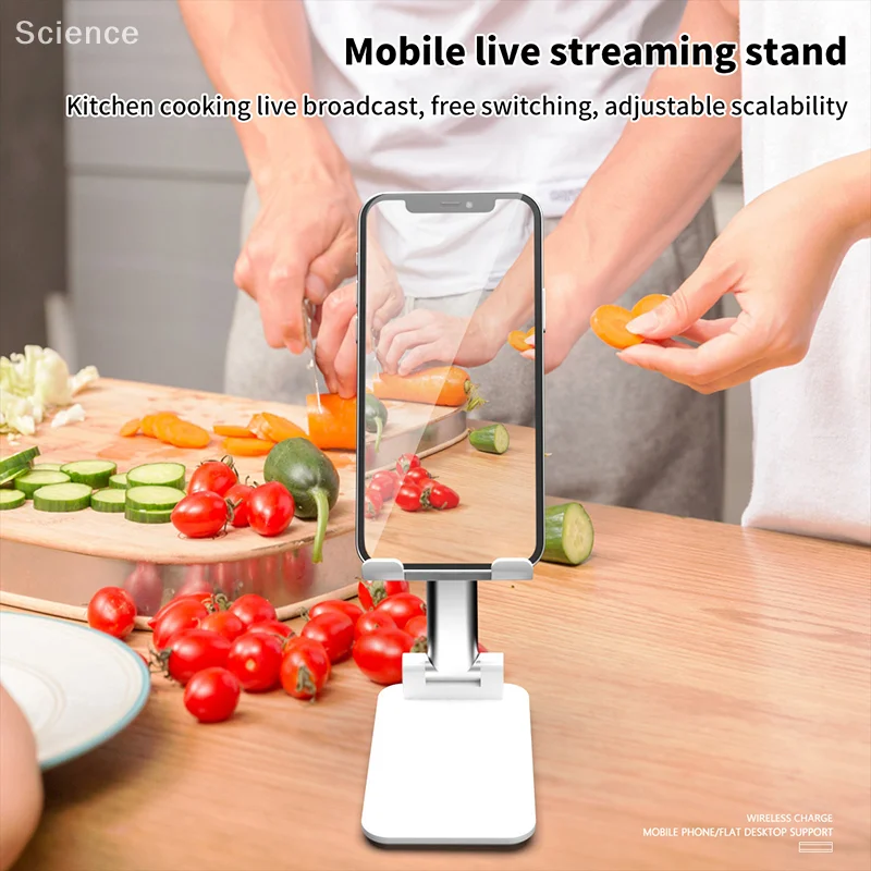 Lightweight Portable Stand for Tablet & Cellphone, Non-slip and Sturdy