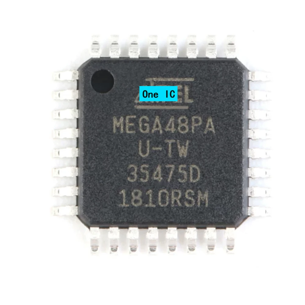 100% Original ATMEGA48PA-AU LQFP     Brand New Genuine Ic
