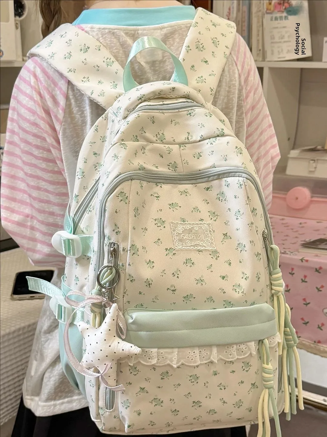 Large Capacity Backpack for Girls Children's School Bag Double Shoulder Bag High Aesthetic Value Suitable for Junior And High...