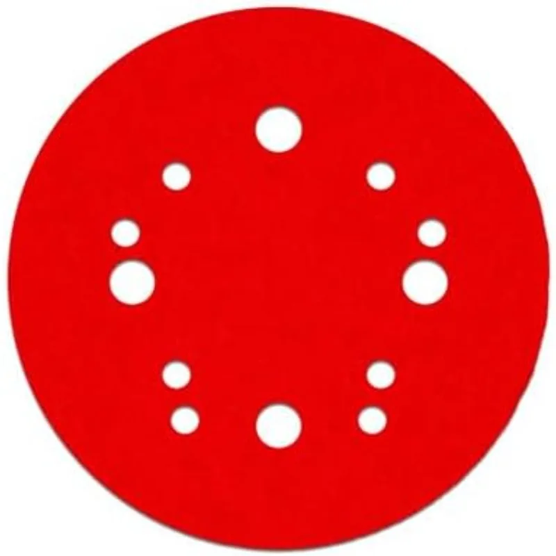 Diablo Hook and Lock ROS Sanding Discs for Wood, Metal and Plastics  5", 80 Grit, Coarse, Ceramic Blend, 50Pack DCD050080H50