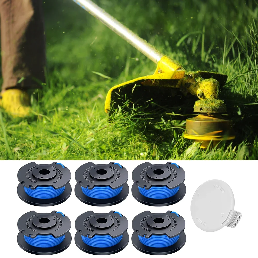 For Ryobi One+ Spool & Line For Ryobi AC14RL3A/AC14HCA For Cordless Grass Trimmer Blade Cutter Lawn Trimmer String Trimmer Spool
