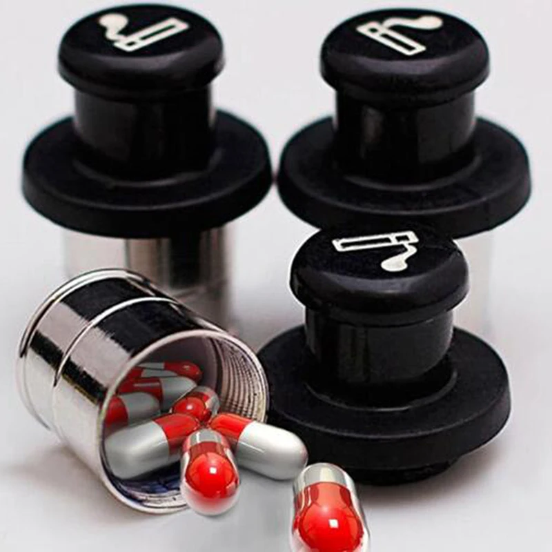 1/2/3/4pcs Secret Stash Car Cigarette Lighter Hidden Diversion Insert Pill Box Container Safe Storage Case view 2