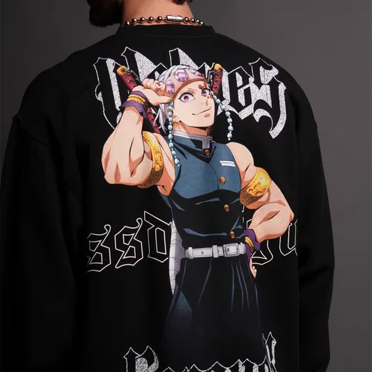 

C SPORT 2025 Новый свитшот с принтом головы волка на подкладке Fitn Training Top ex Свободный крой из хлопка Long Sve круглый Ne...