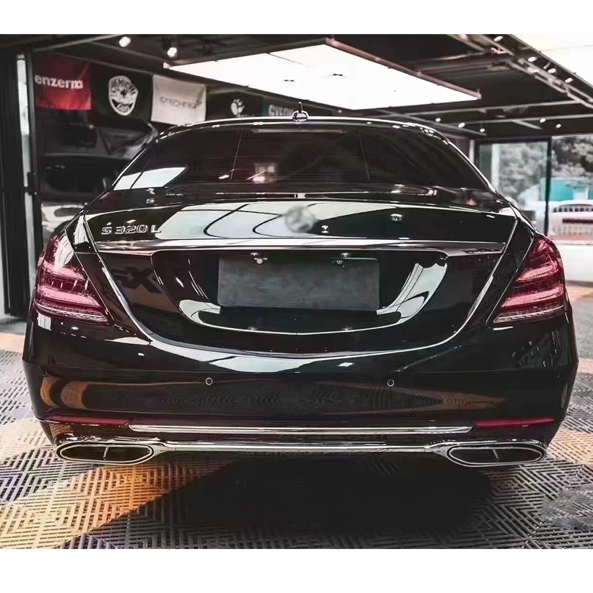 Car bumpers body kits Maybach model body kit for Mercedes benz S class W222 2014-2020 year convert Maybach model