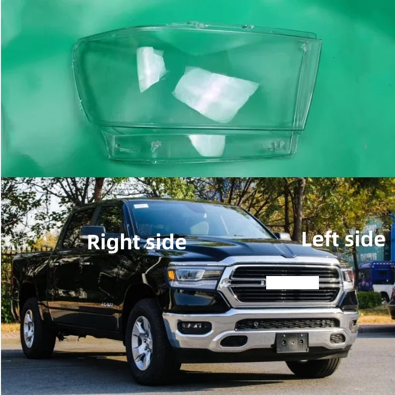 

For Dodge Ram 1500 2018 2019 2020 Car Headlight Shell Replacement Headlight Cover Headlamp Lens Headlight Glass