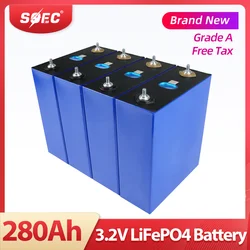 CATL 3.2V 280Ah Lifepo4 Battery Grade A High capacity Lithium Iron Phosphate Solar Cell for Energy Storage System and Power wall