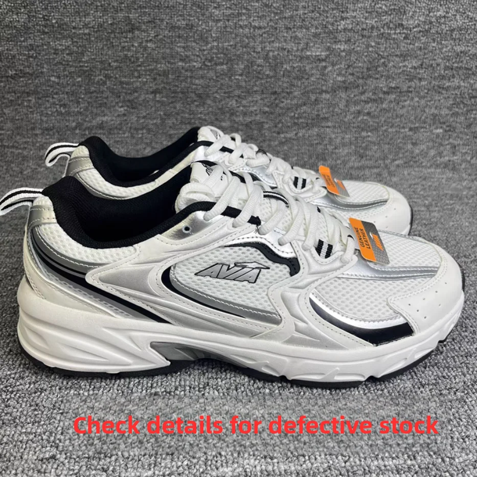 

Avia Men's Low-Top Running oes Lightweight Me Breathable o Absorption Casual Sports Faion Sneakers Deep Mouth round...