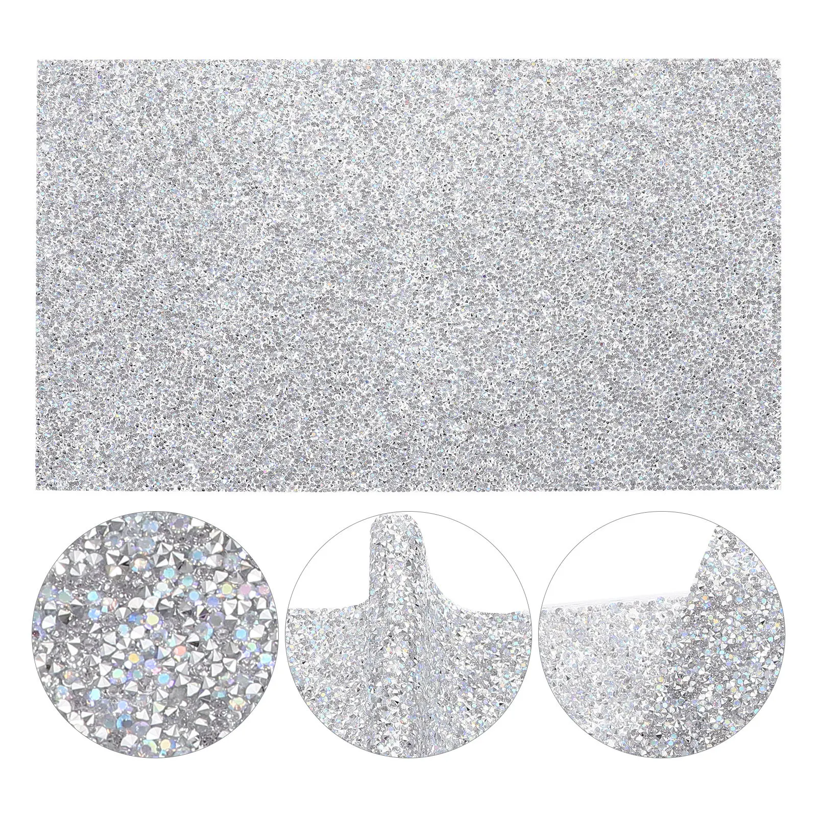 エレガントなグリッターネイルテーブルパッド滑り止めリストサポート快適なクッションマニキュアデスクマットネイルマット