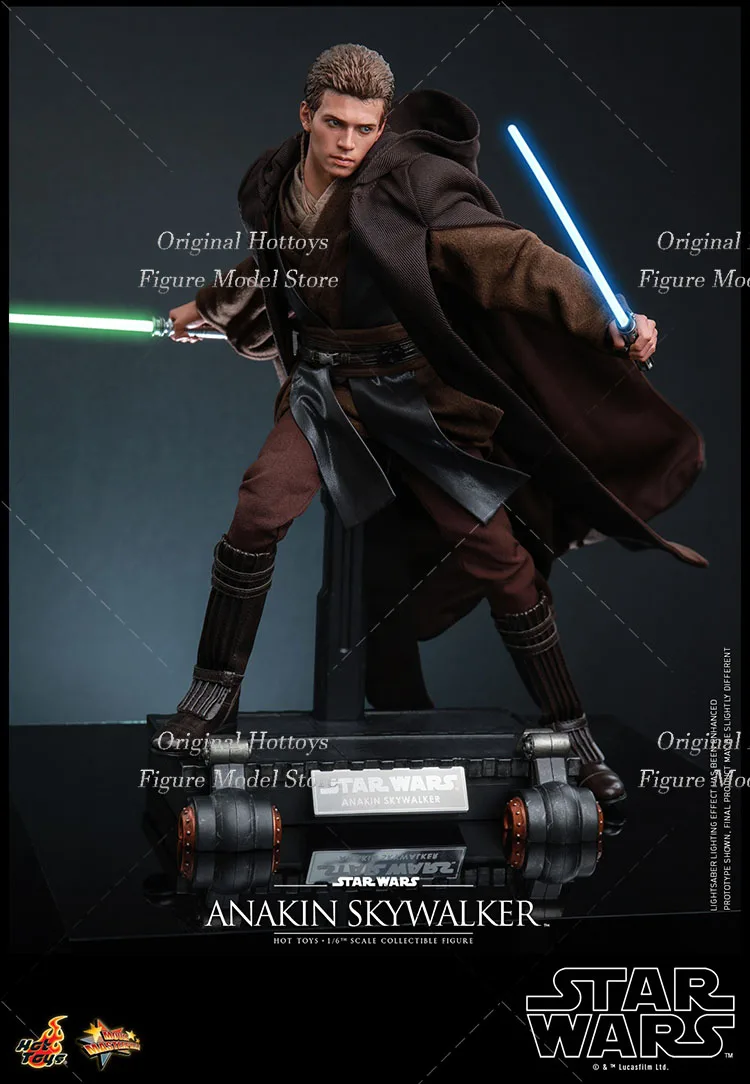 HOTTOYS HT MMS677 1/6 Scale Male Soldier Star Wars Prequel 2 Anakin Skywalker Full Set 12-inch Action Figure Doll Collecion