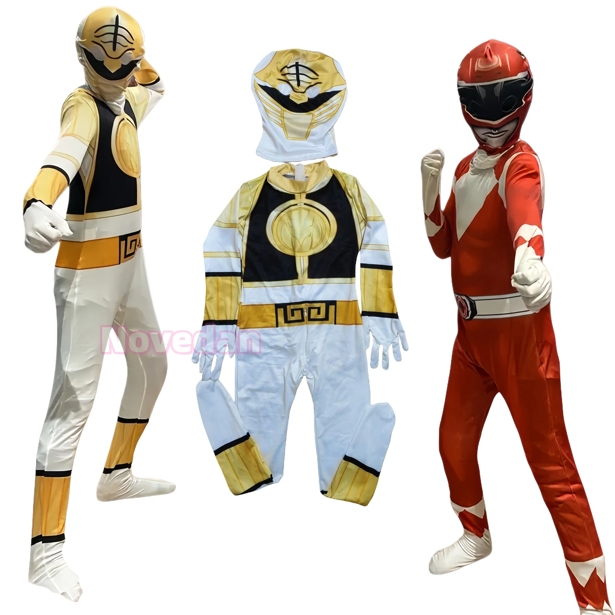Power morpher super-herói samurai sentai shinkenger rangers cosplay fantasia halloween carnaval traje máscara terno para crianças menino