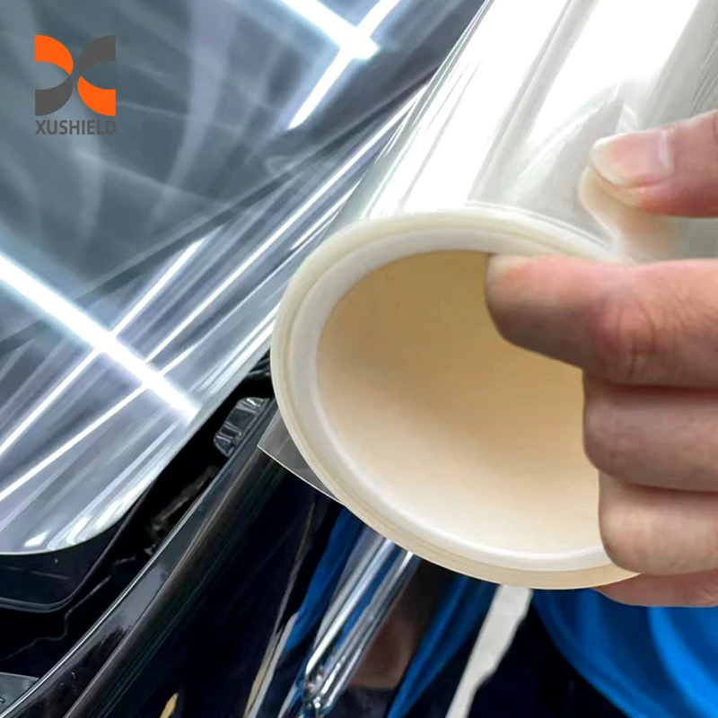 Clear TPU Car Window Film Self-healing Windshield Protection Film Anti Break Durable Anti Scratch Window Shield PPF