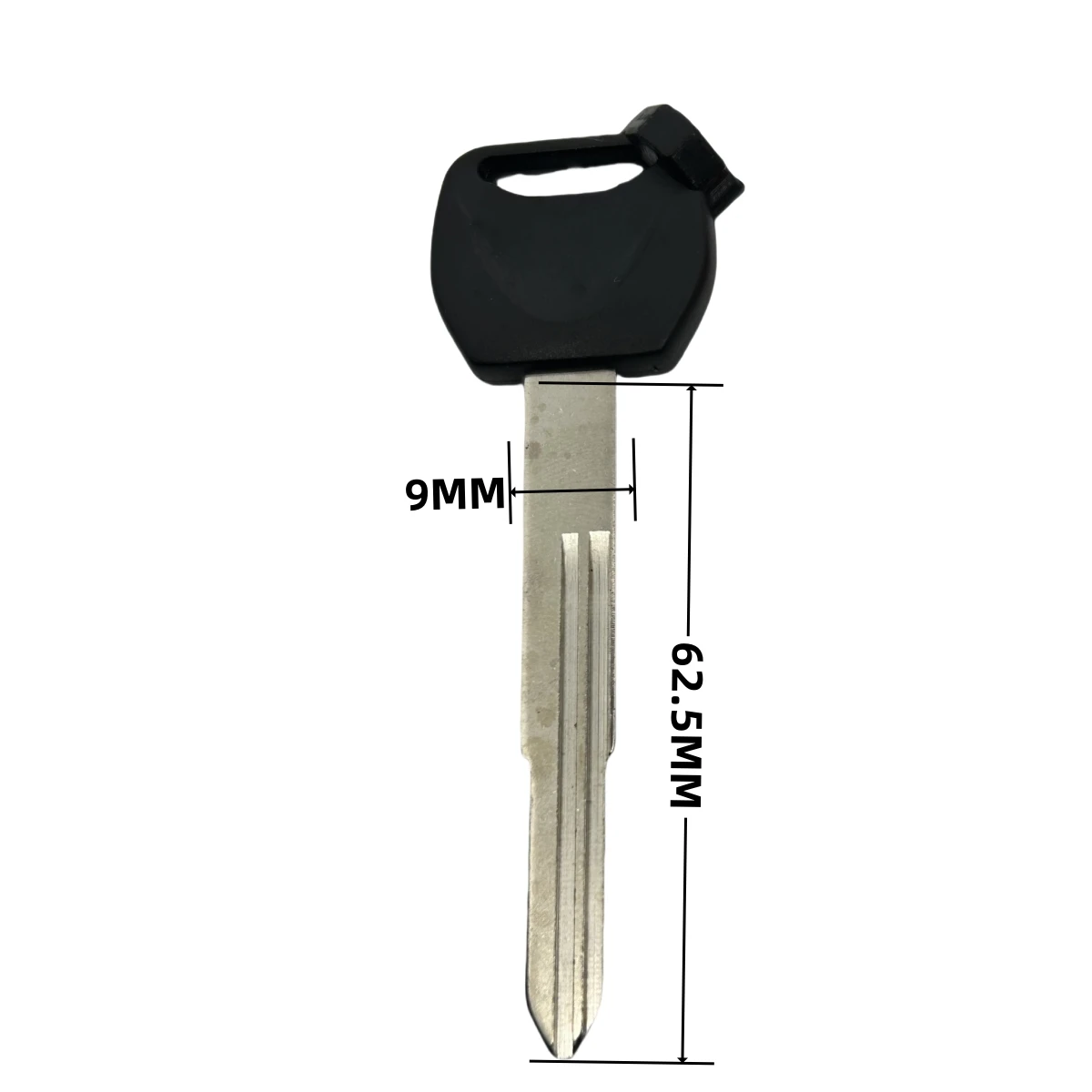 For Honda for 600 400 FAZE 250 ABS Scooter 62mm Anti-Theft Lock Silver Wing Replacement Uncut Blank Key Motorcycle Key