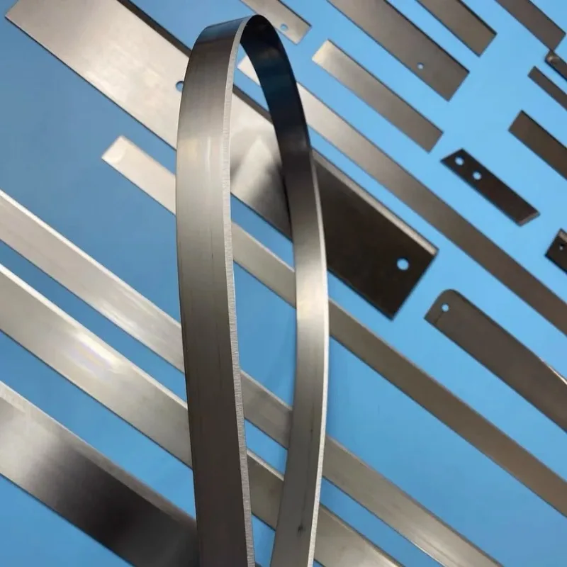 Good Quality Stainless Steel Long Thin Slitting Blade for Film Tape Sponge Food Film Tape