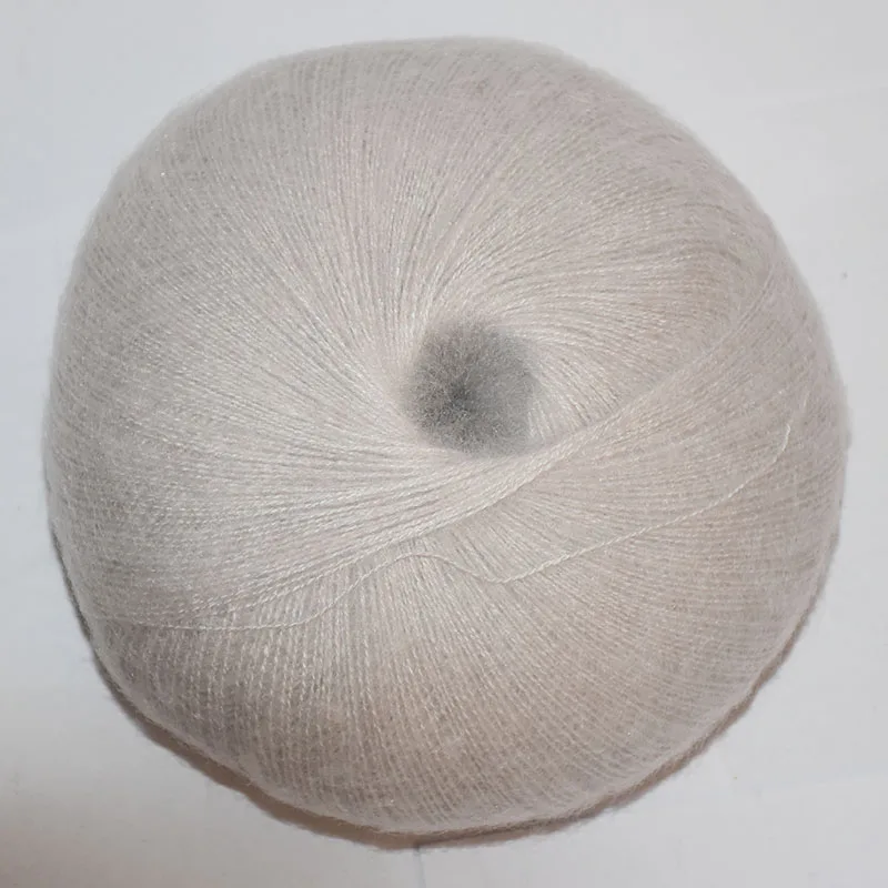 50g/lot Super Thin Soft Mohair Yarn Angora Cashmere Yarn for Hand Knitting Weaving Crochet Thread soft scarf High qualit