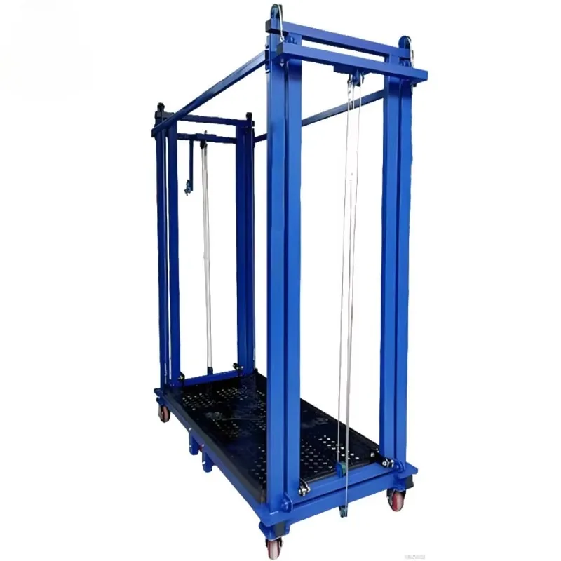 Electric Powered Suspended Scaffold Platform Construction Gondola Lift for High Altitude Exterior Wall Installation