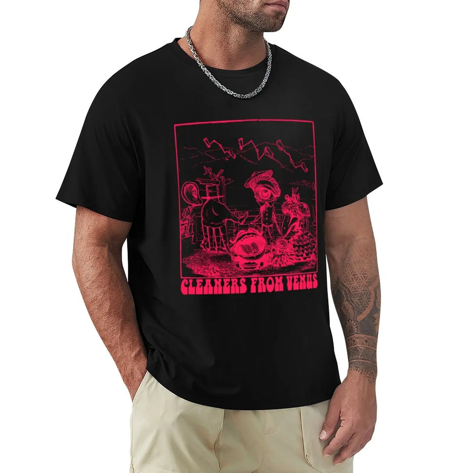 Cleaners From Venus T-Shirt Basic Simple Casual Short Sleeve Tee