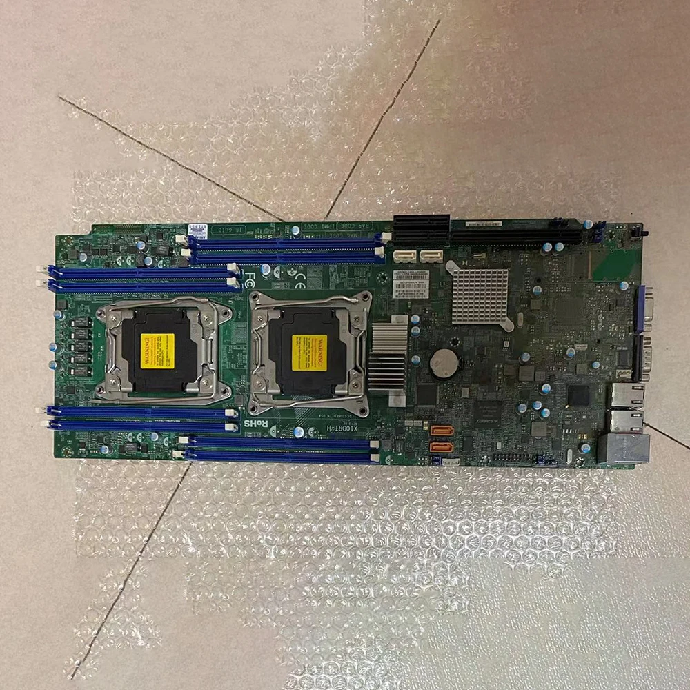 

For Supermicro Dual Socket R3 LGA 2011 Supports Xeon processor E5-2600 v4/ v3 family DDR4 X10DRT-H