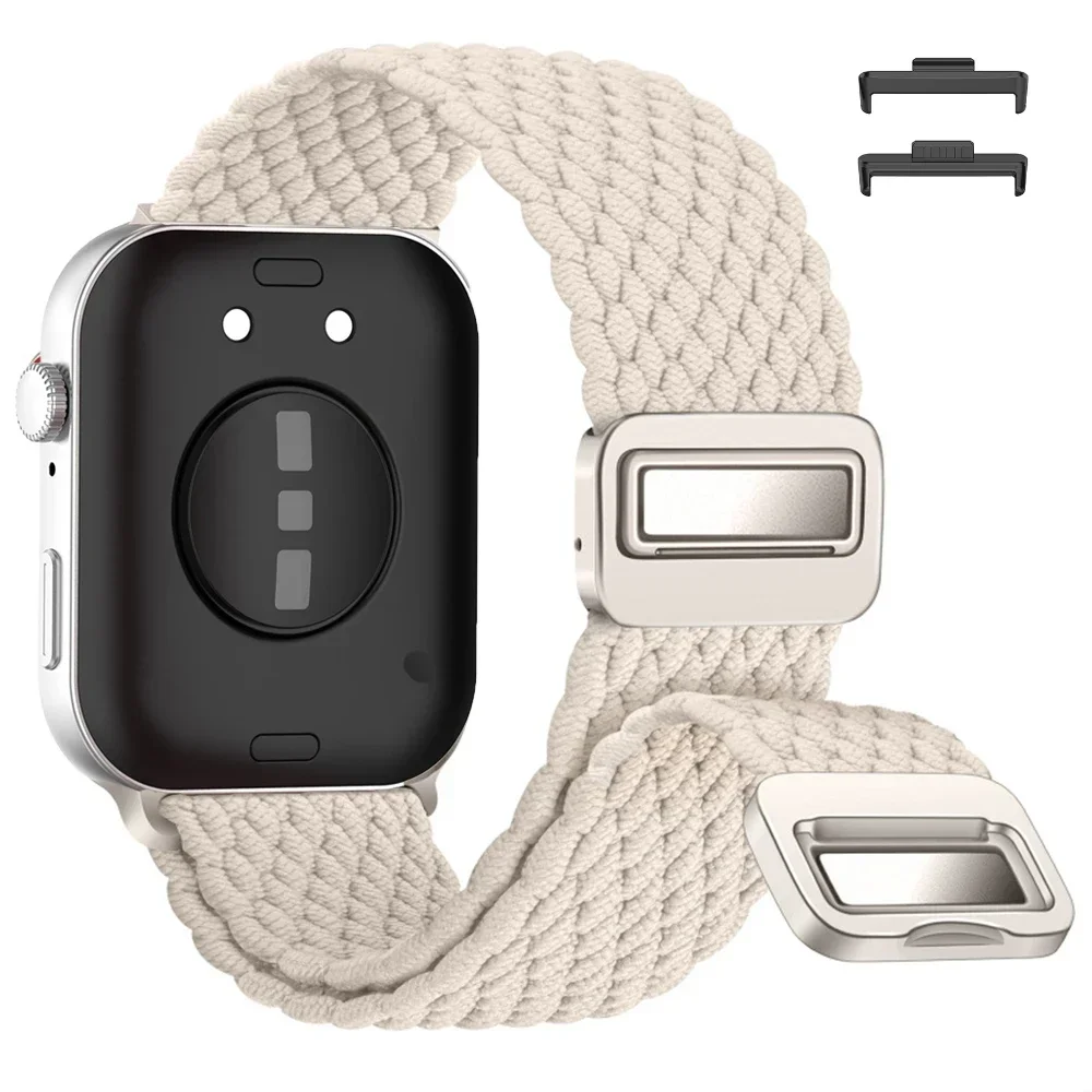 Тканый нейлоновый ремешок для часов Huawei Watch Fit 4/4 Pro, магнитный регулируемый дышащий браслет для часов Huawei Watch Fit 3, сменный ремешок для часов