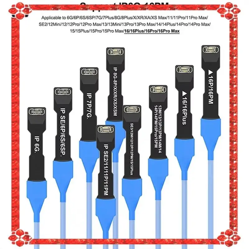 จัดส่งตลอด 24 ชั่วโมงซ่อมโทรศัพท์มือถือสายทดสอบโทรศัพท์มือถือสายไฟสําหรับ 6G/7/8/X/11/12/13/14/15/16 น. anti-Burn Power Test