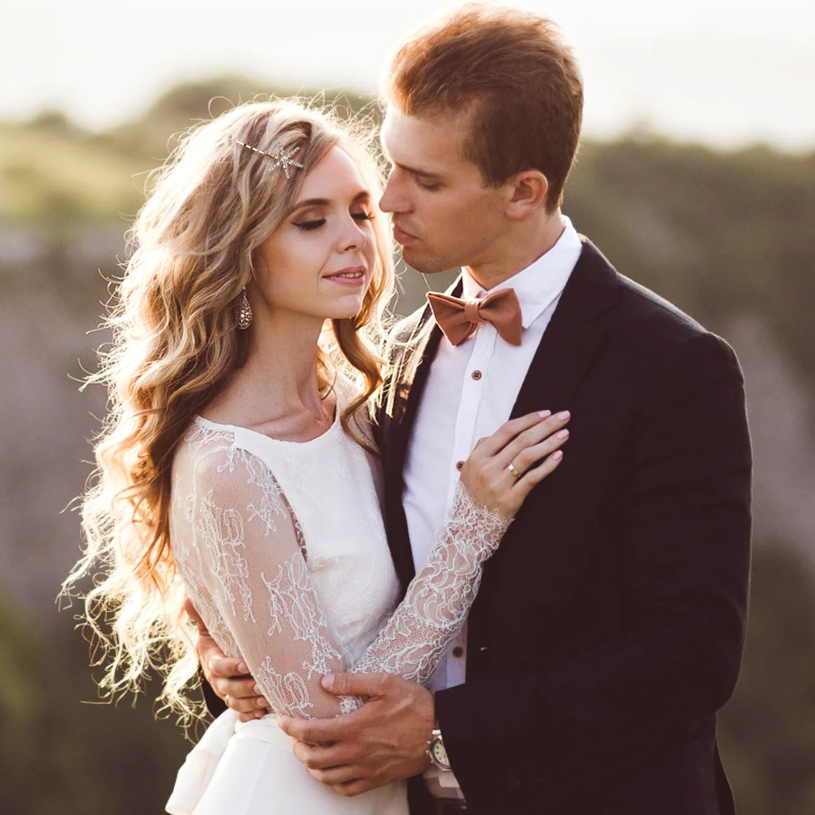 

Набор из 5 заколок для волос со стразами и стразами-кристаллами, металлические звездные боковые заколки для свадьбы, вечеринки, выпускного, модные аксессуары для волос для женщин