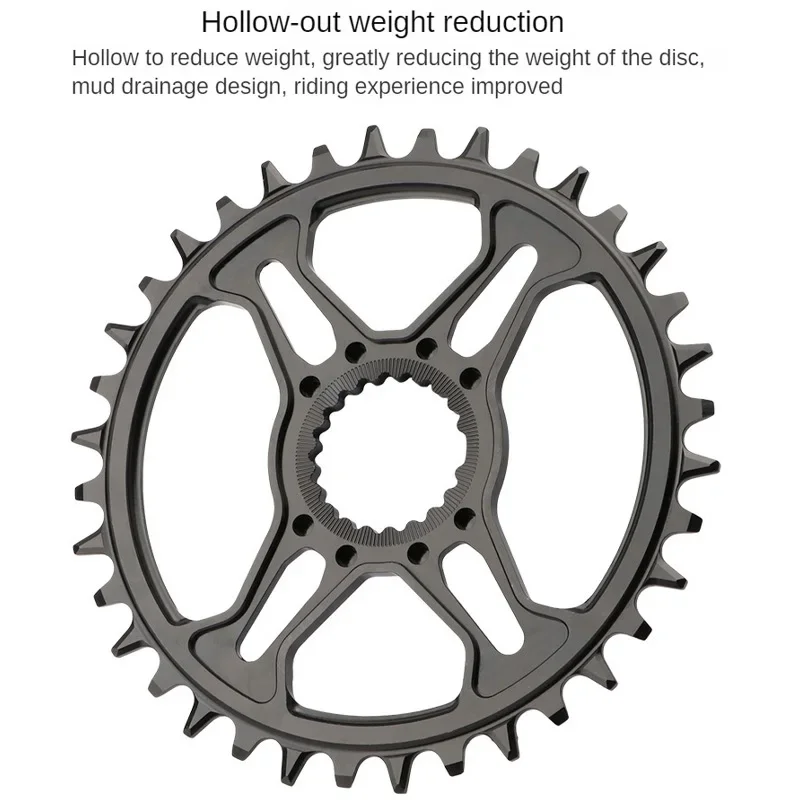 MEROCA 12s Chain ring 32-38T crankset Mtb single chainring crown 36 teeth for Shimano M6100/M7100/8100/9100 dedicated bike parts