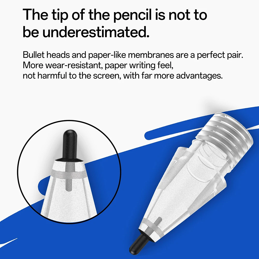 مناسب لطرف قلم Apple Pencil المرن Modification pro قلم رصاص فائق الهدوء من الجيل الثاني من طبقة ورقية مقاومة للاهتراء #3