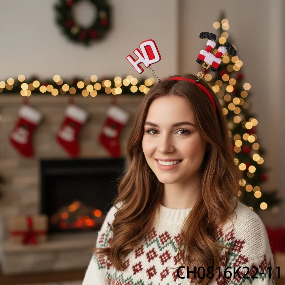 PESENAR عيد الميلاد عقال عطلة زي ملحق متعدد الوظائف زي تأثيري الدعائم الحلي #1