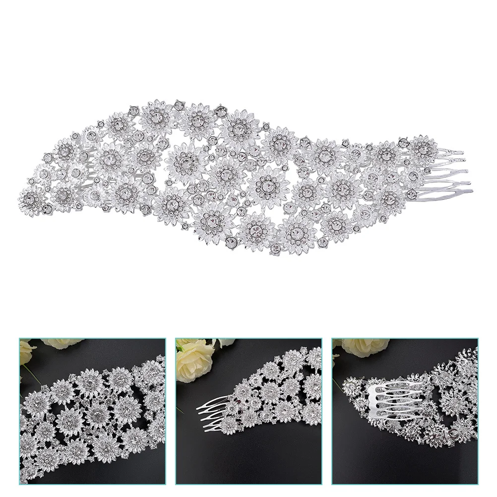 Cabelo de casamento decorativo para noiva pente pentes noivas strass strass de noiva