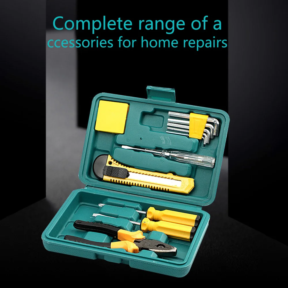 11-Piece Emergency Tool Kit Hardware Assortment Tools Car Tool Kit Body Repair Tools Car Accessories