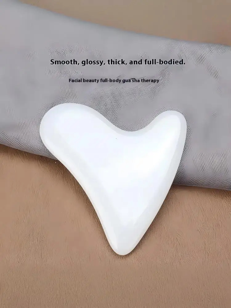 1Pc Nano Glass Gua Sha Facial Massager Tool Crystal Guasha Board Face Lift Slimming Anti-Wrinkle Skin Tightening Scraping Plate