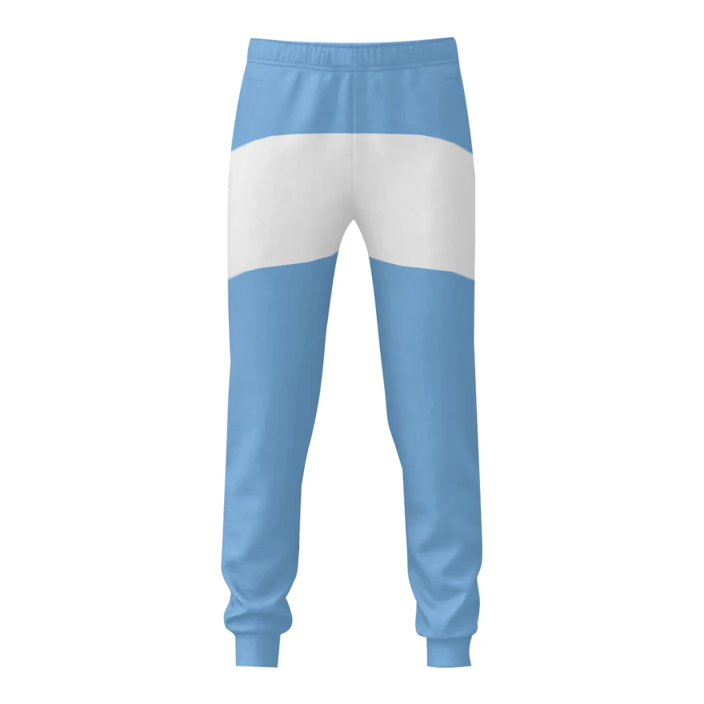 Mens Sweatpants Argentina Flag Pants with Pockets Joggers Soccer Football Multifunction Sports Sweat With Drawstring