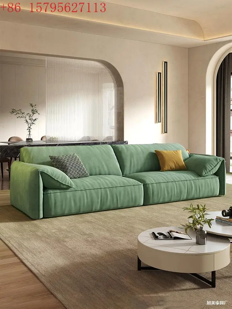 

Sofa small apartment simple art sofa living room straight sofa