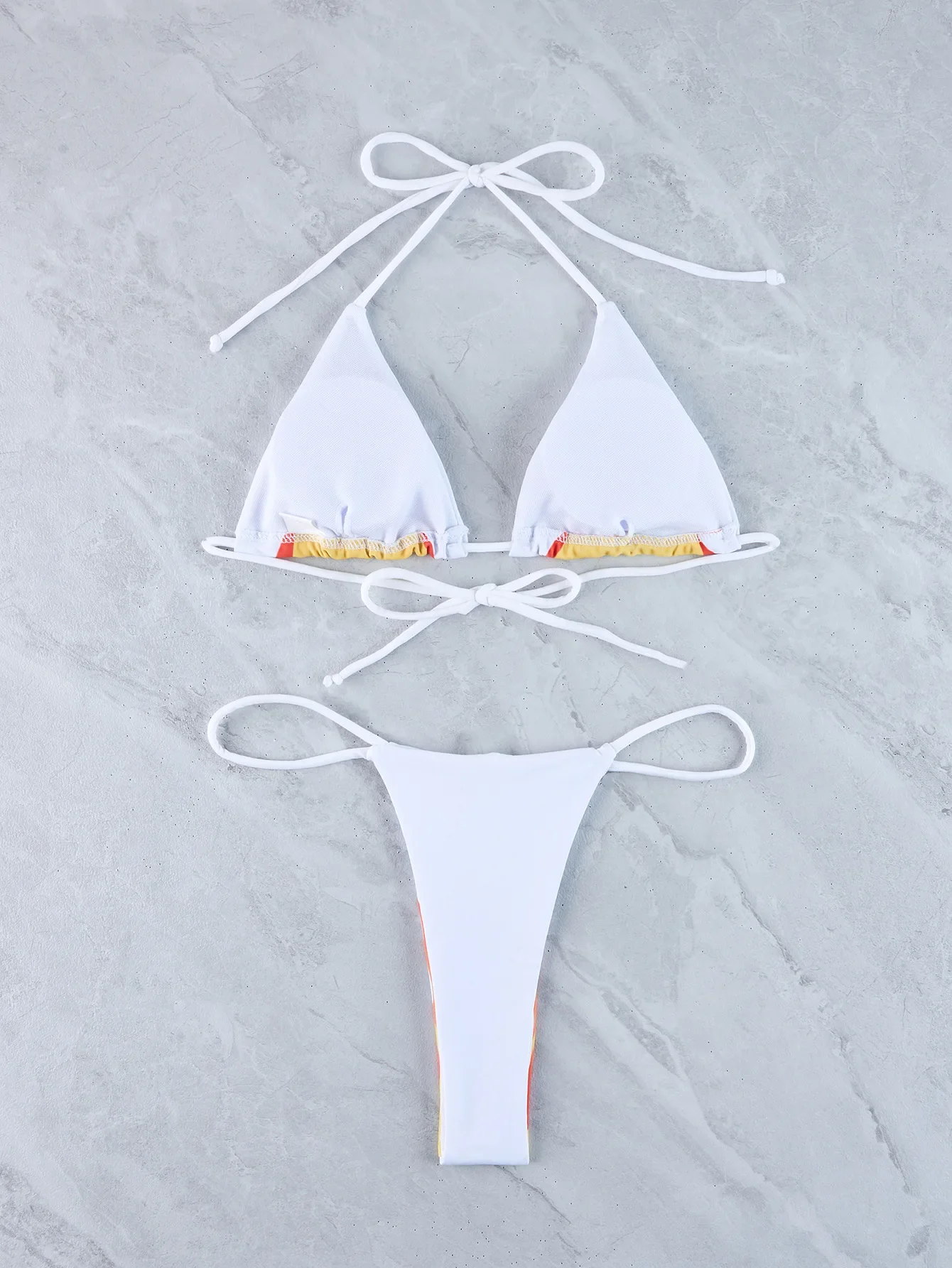 เซ็กซี่ Micro บิกินี่ 2024 ชุดว่ายน้ําผู้หญิงเปลวไฟพิมพ์ชุดว่ายน้ําผู้หญิง String Thong ชุดบิกินี่หญิงชุดว่ายน้ําชายหาด Biquini