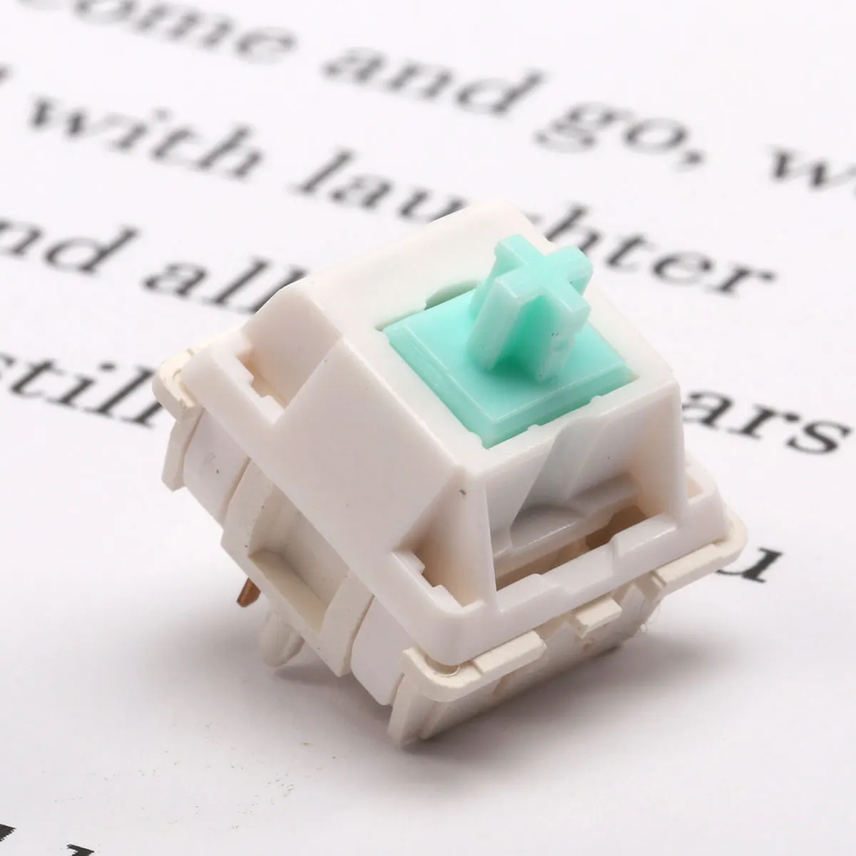 Everglide Switches 5pins 43g Bamboo Leaf Tactile Switch for Mechanical Keyboard Diy