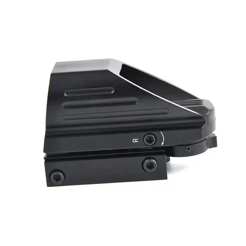 HD103 1x22x33 منظر نقطة حمراء/خضراء - 4 بصريات شبكاني، حامل السكك الحديدية 20 مم - مفتاح تشغيل وإيقاف كوليماتور للتصوير الدقيق